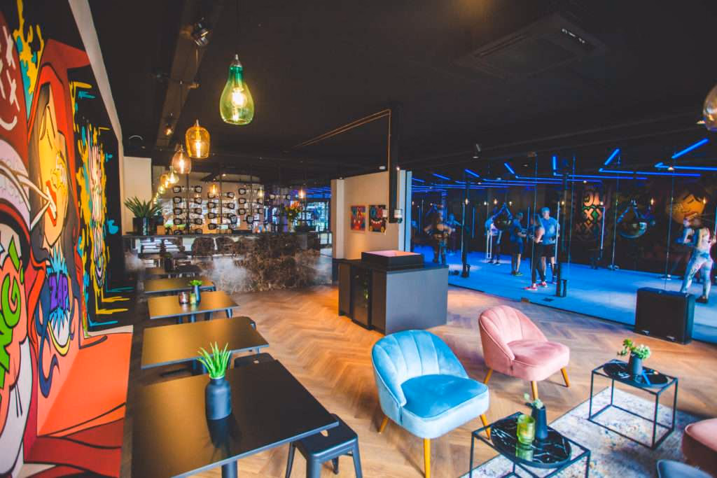 LUCIE gym en lounge aan de Weena in Rotterdam